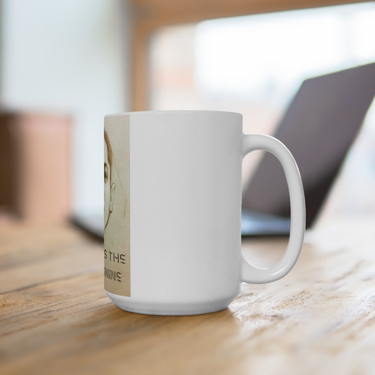 Courage is the New Feminine. Mug 15oz