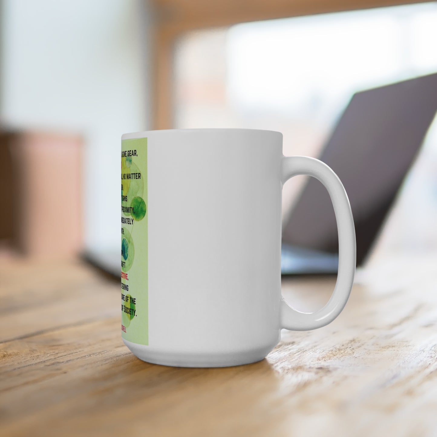 One Person As One Gear Mug 15oz