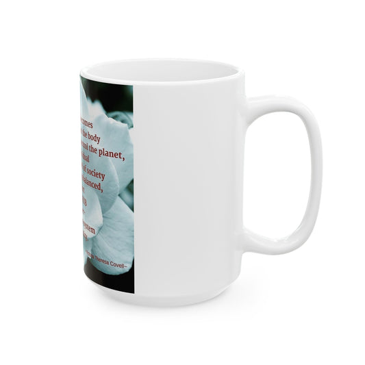 Heart Centered Living Mug – 15 oz