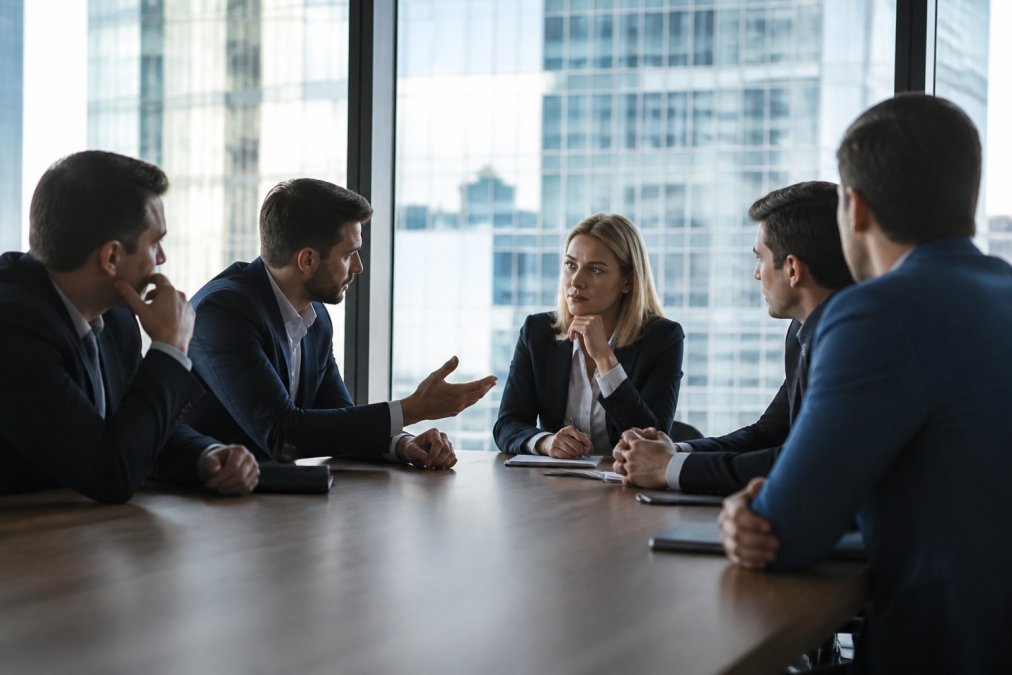 How to Maintain Confidence in Male Dominated Meetings