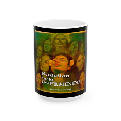 Feminine Evolution Mug – 15 oz