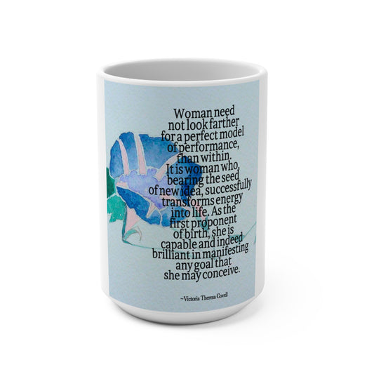 Bearing the Seed of New Idea. Mug 15oz