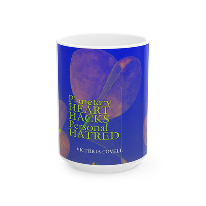 Planetary Heart Over Hate Mug – 15 oz
