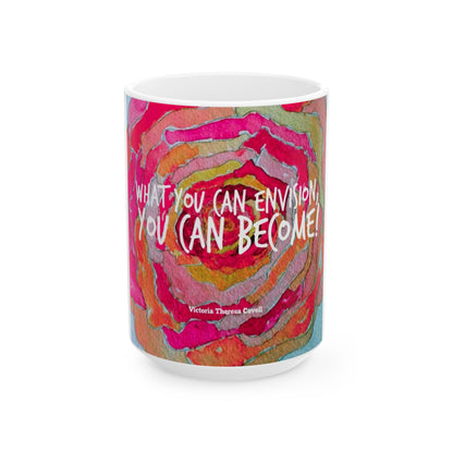 Envision & Become Mug – 15 oz