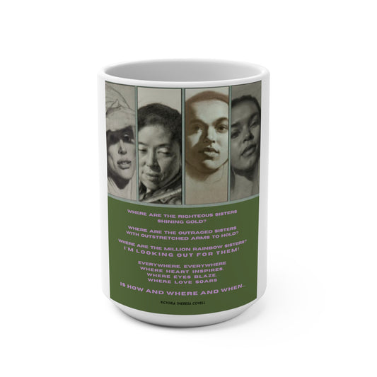 Rainbow Sisters Mug 15oz