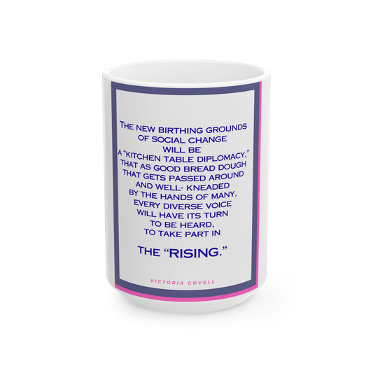 The Voices of Diplomacy: Diversity and Equality Mug – 15 oz