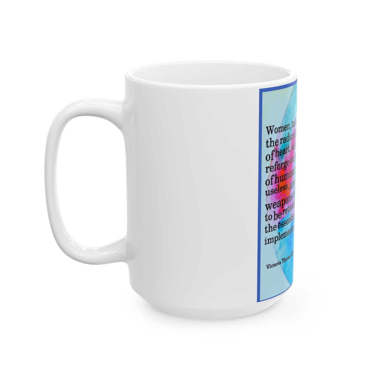 Evolutionary Implements of Peace Mug – 15 oz