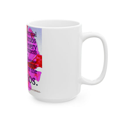 Kindness Holds Cosmic Love Mug – 15 oz