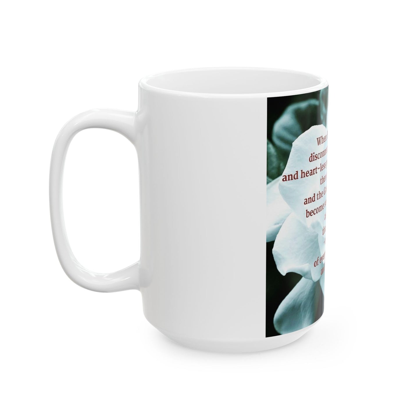 Heart Centered Living Mug – 15 oz