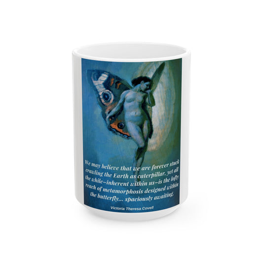 Butterfly Transformation Mug – 15 oz