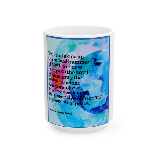 Evolutionary Implements of Peace Mug – 15 oz